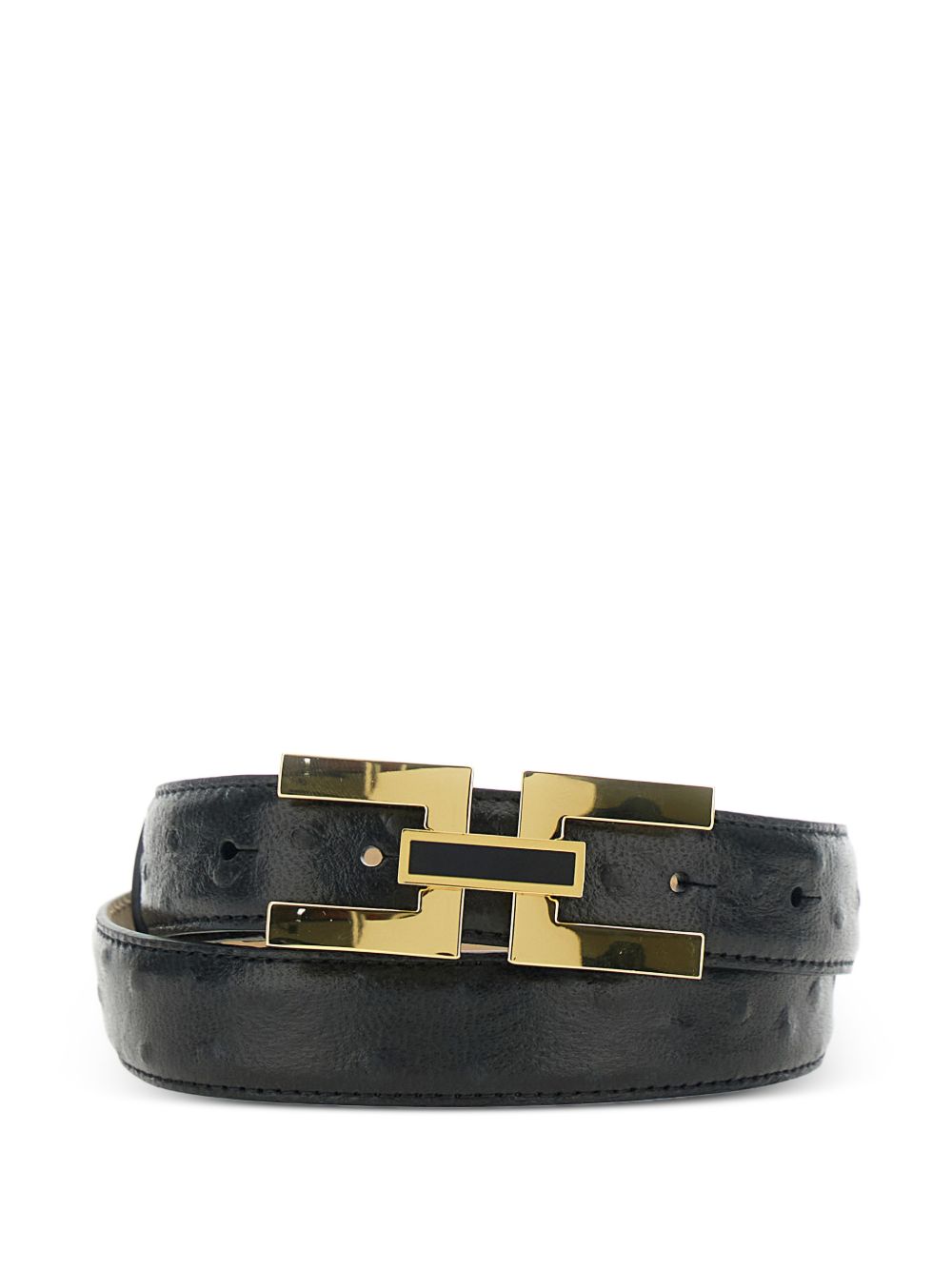 Cintura in pelle con fibbia logo CT25S62E2 110 ELISABETTA FRANCHI