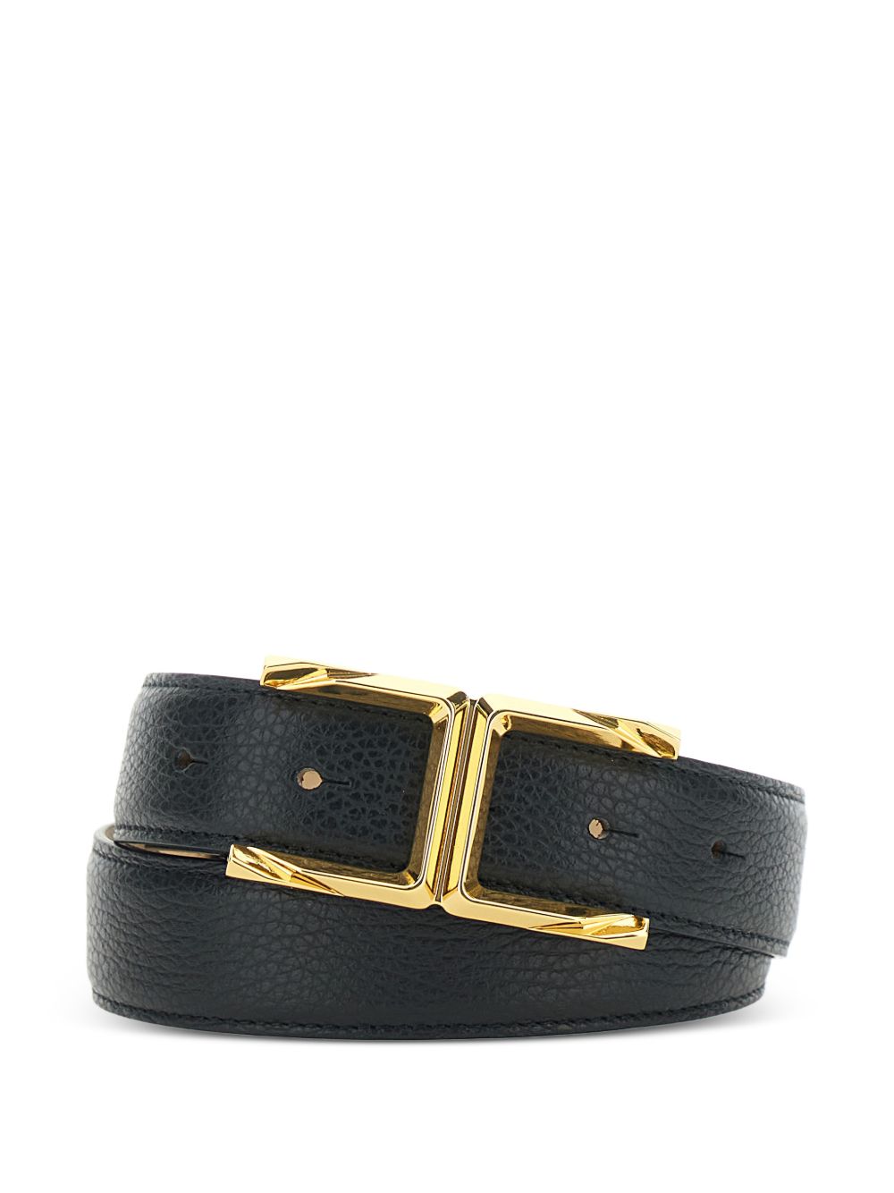Cintura con fibbia dorata geometrica CT88S62E2 110 ELISABETTA FRANCHI