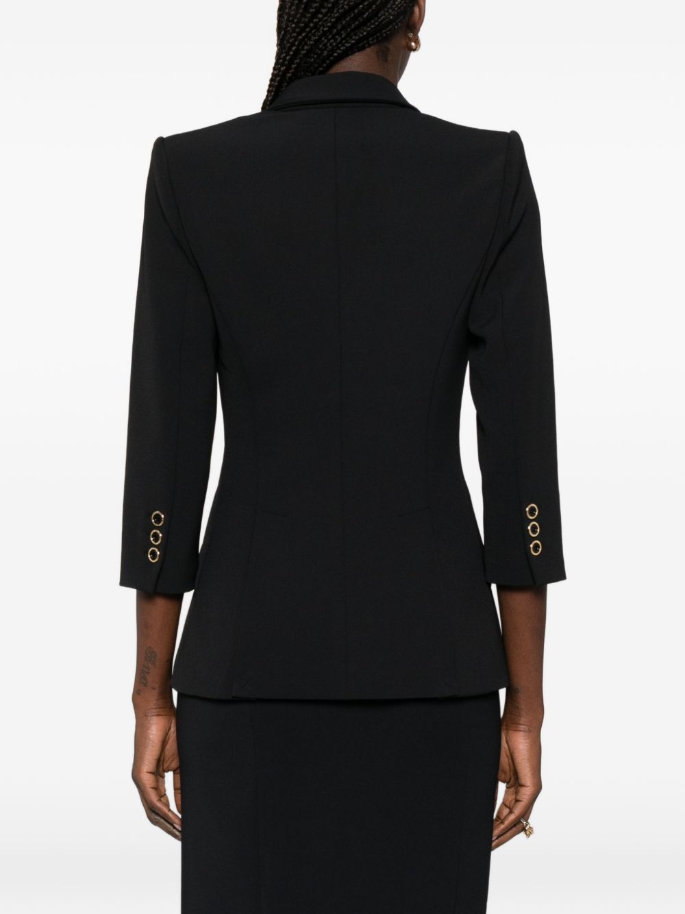 Blazer monopetto con cut-out decorativi GI21561E2 110 ELISABETTA FRANCHI