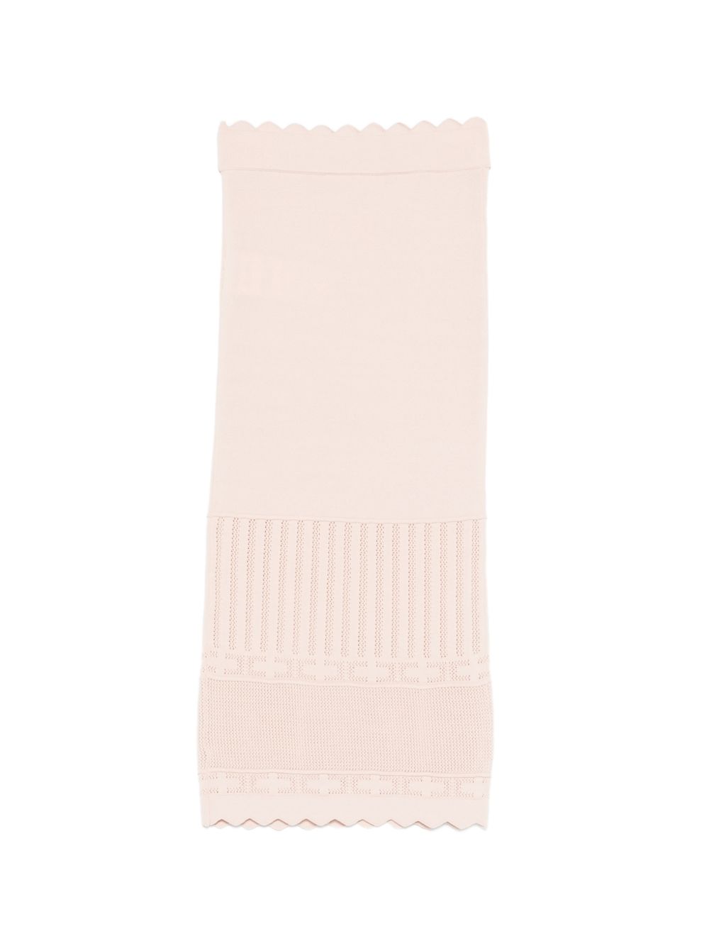 Gonna traforata bordo ondulato EFGO209FL109 C036 ELISABETTA FRANCHI KIDS