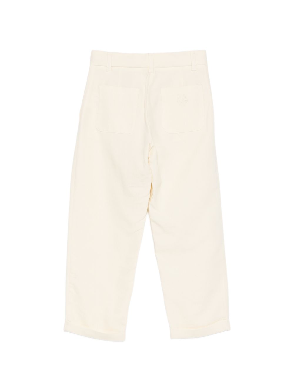Pantaloni in viscosa con pince EB000903AF21040 U1079 EMPORIO ARMANI KIDS