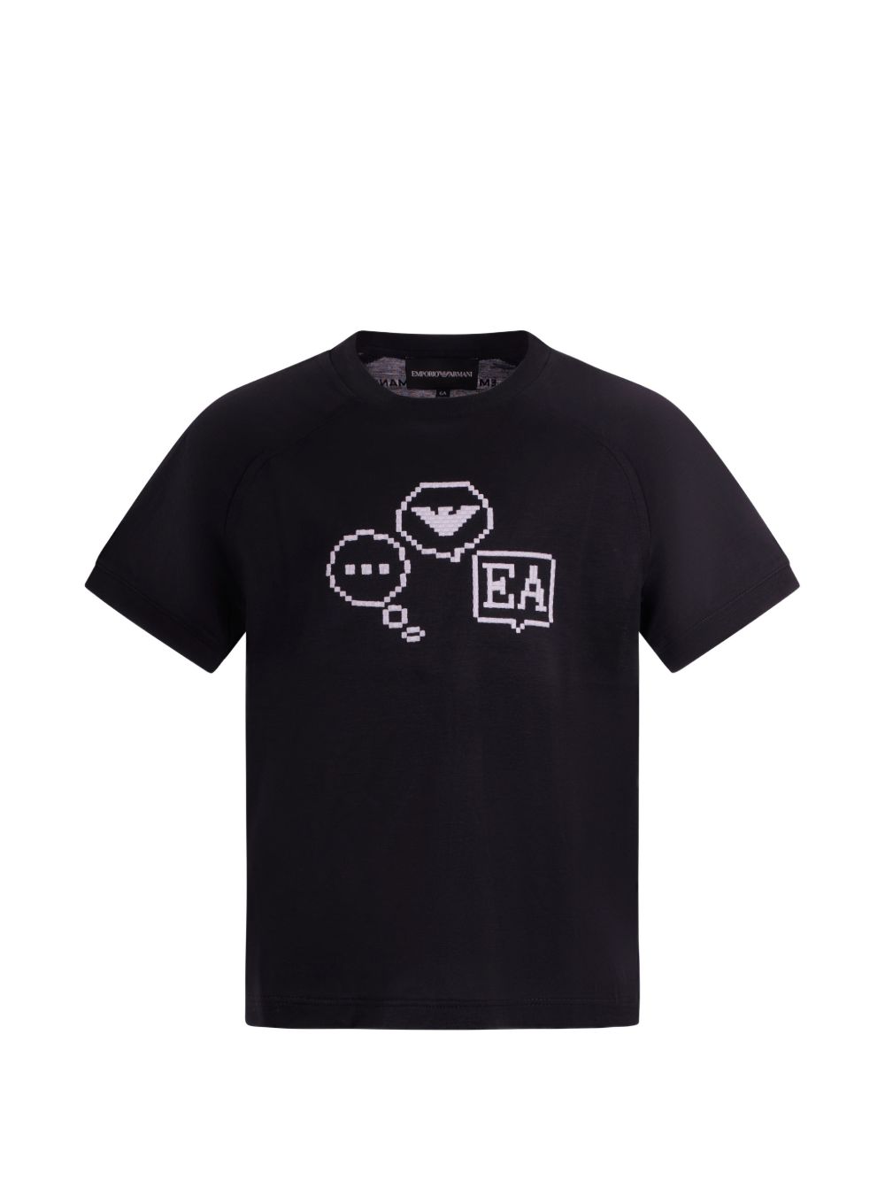 T-shirt in cotone con stampa grafica EB000912AF10127 UB118 EMPORIO ARMANI KIDS