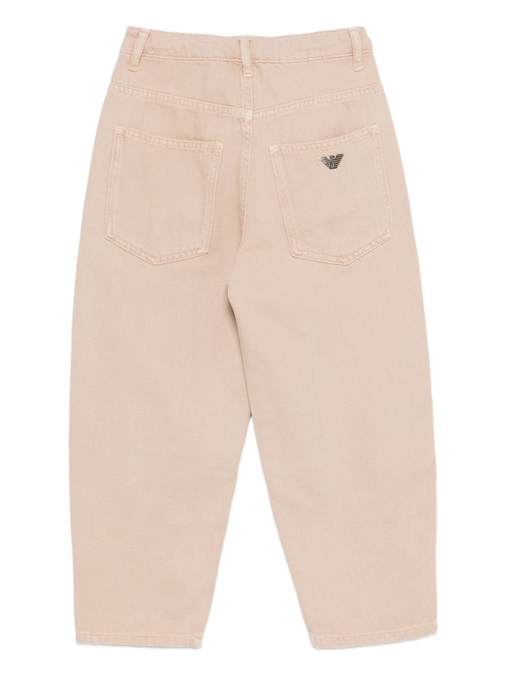 Pantaloni in cotone a gamba larga EB000937AF21782 U6076 EMPORIO ARMANI KIDS