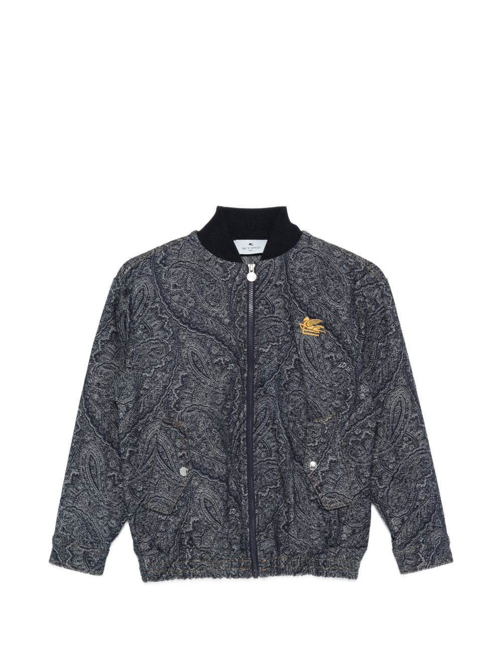 Bomber in cotone con motivo paisley GY2P50D0142 620BC ETRO KIDS