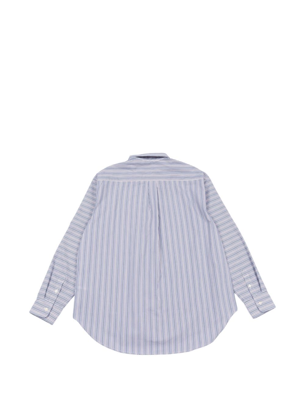 Camicia in cotone a righe con taschino GY5P00Z3313 101BL ETRO KIDS