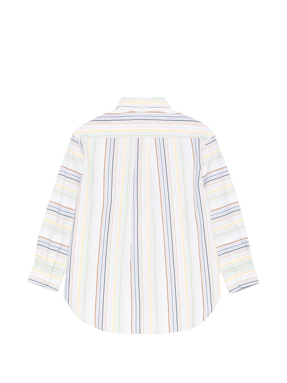 Camicia a righe in cotone con taschino GY5P20Z3654 101RO ETRO KIDS