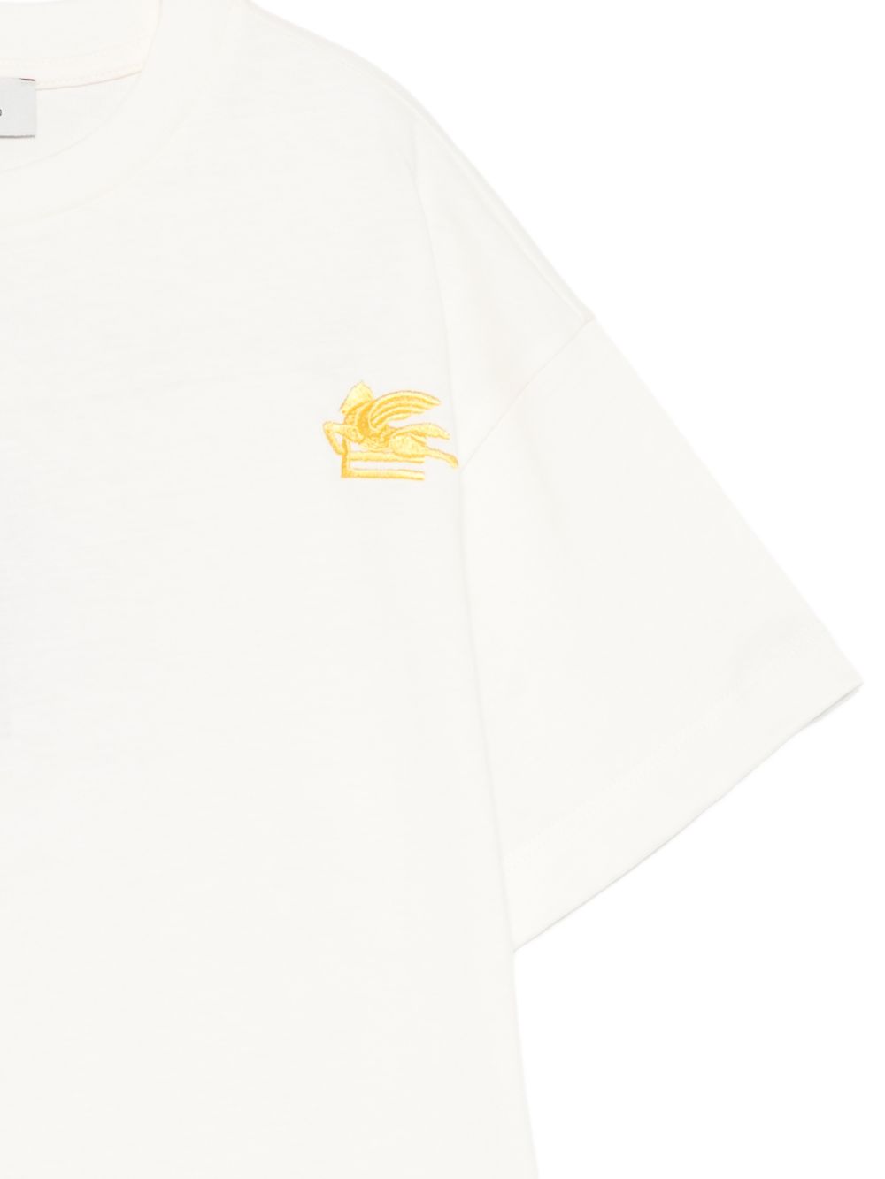 T-shirt girocollo con logo GY8P91Z3672 102 ETRO KIDS