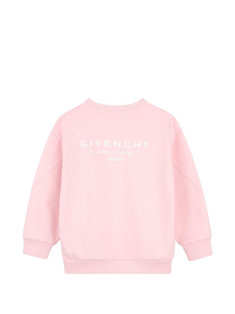 Felpa in cotone girocollo H31098 44Z GIVENCHY KIDS