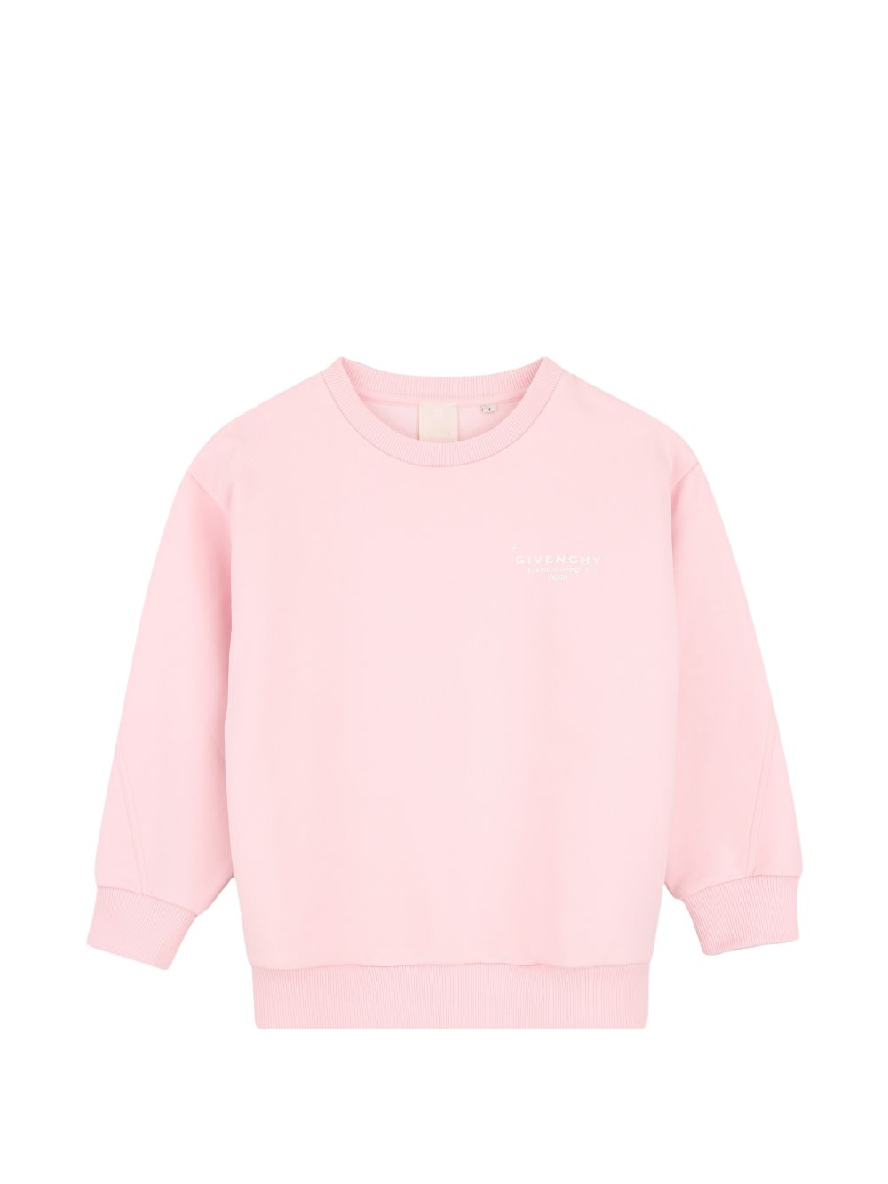 Felpa in cotone girocollo H31098 44Z GIVENCHY KIDS