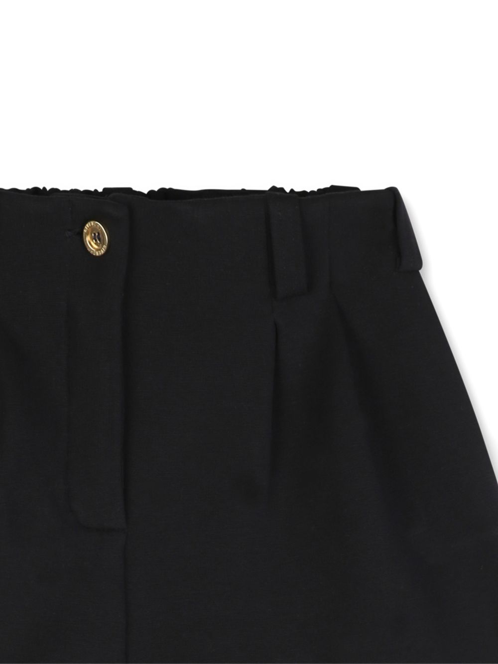 Shorts a vita alta con risvolto H31162 09B GIVENCHY KIDS
