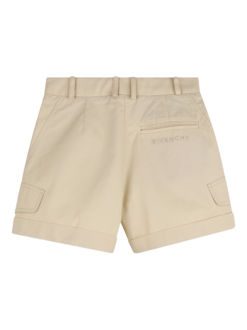 Shorts cargo con risvolto H31210 192 GIVENCHY KIDS