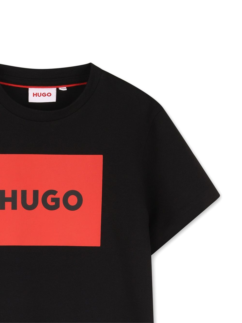 T-shirt in cotone con logo G00572 09B HUGO KIDS