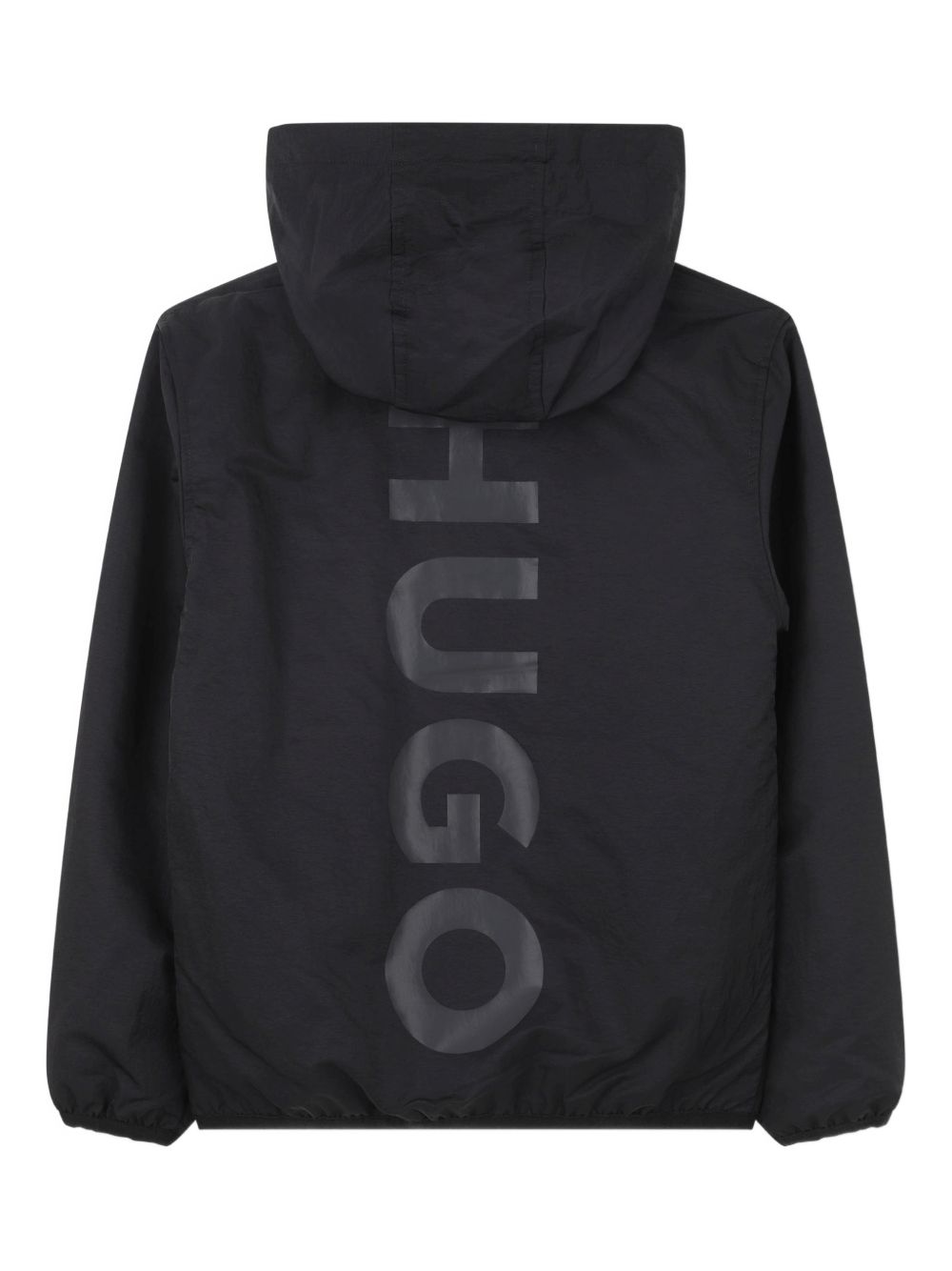 Giacca a vento con cappuccio G01013 09B HUGO KIDS