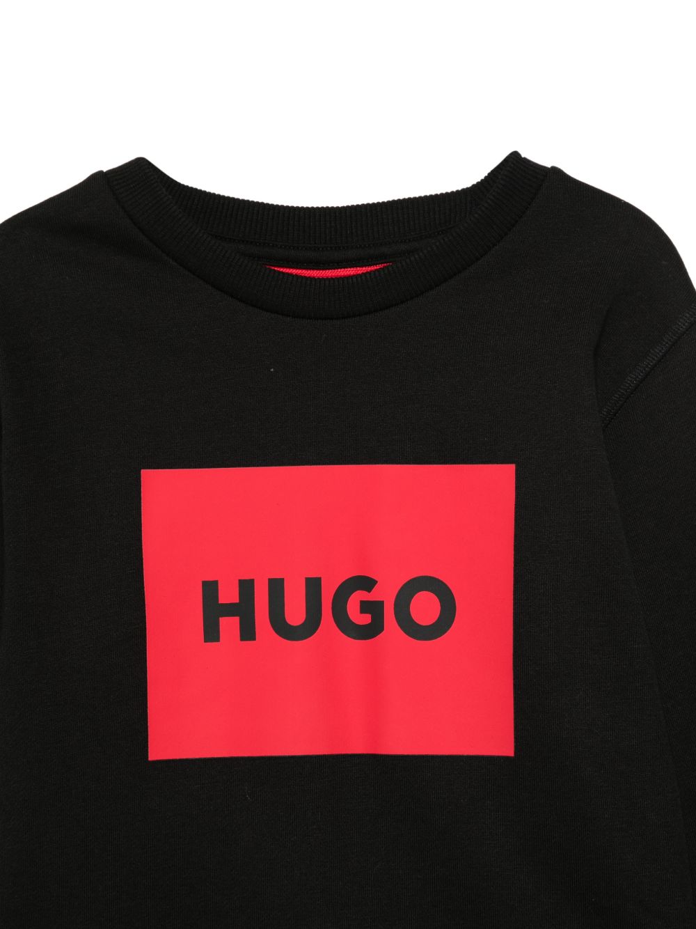 Felpa girocollo con logo G01184 09B HUGO KIDS