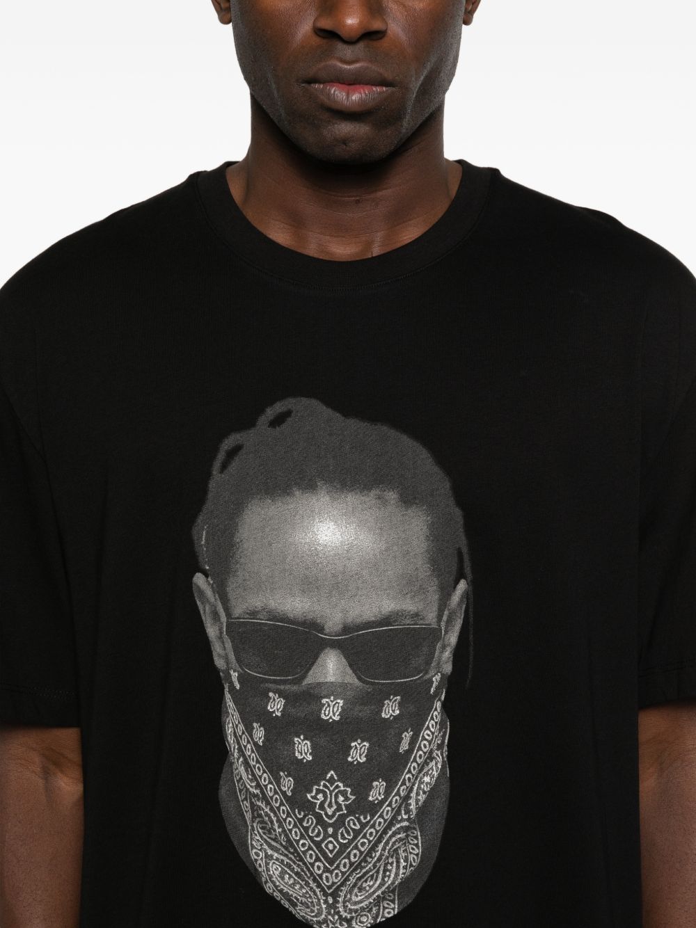 T-shirt in cotone con stampa grafica NUS26278 009 IH NOM UH NIT