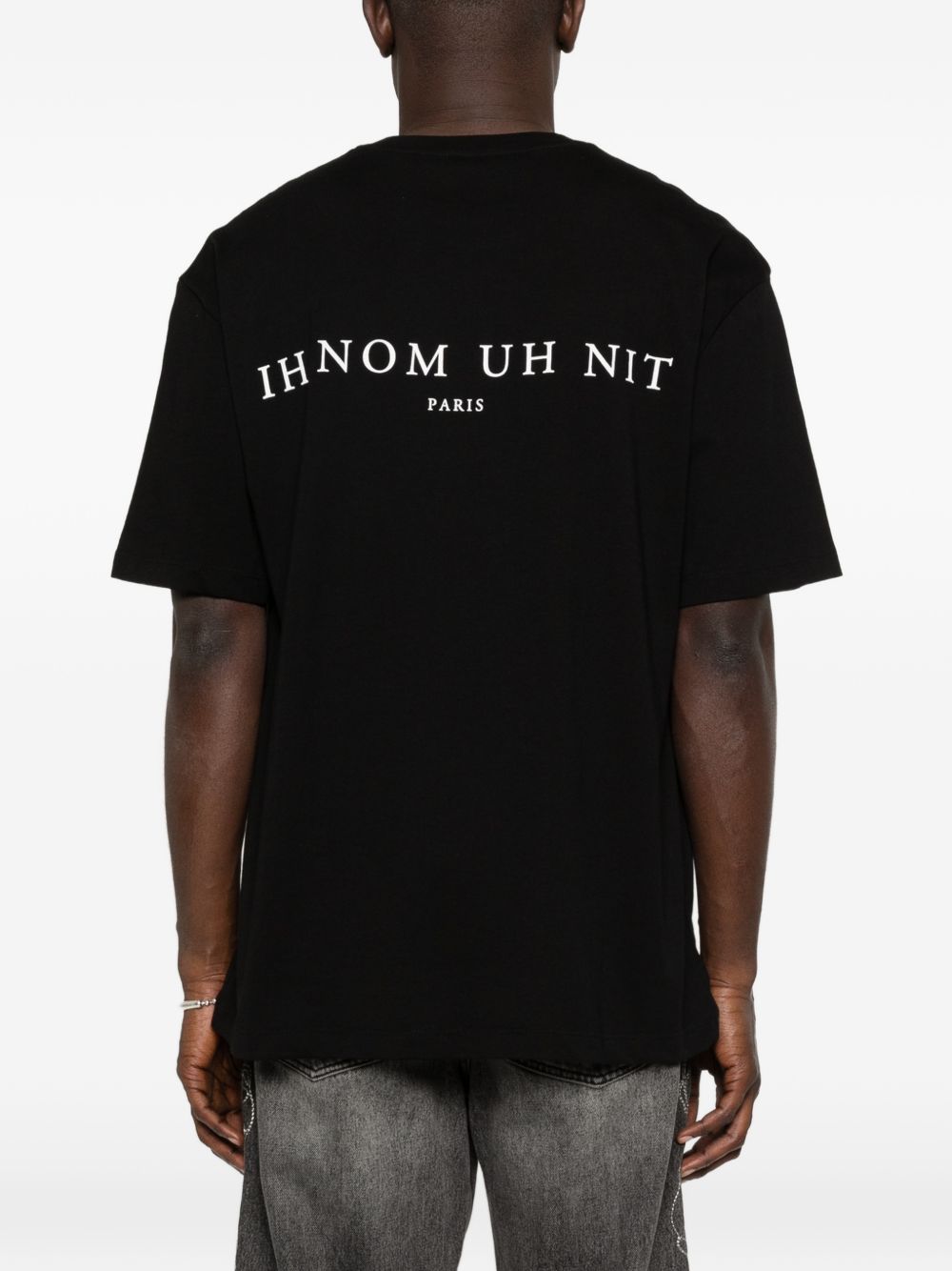 T-shirt in cotone con stampa grafica NUS26278 009 IH NOM UH NIT