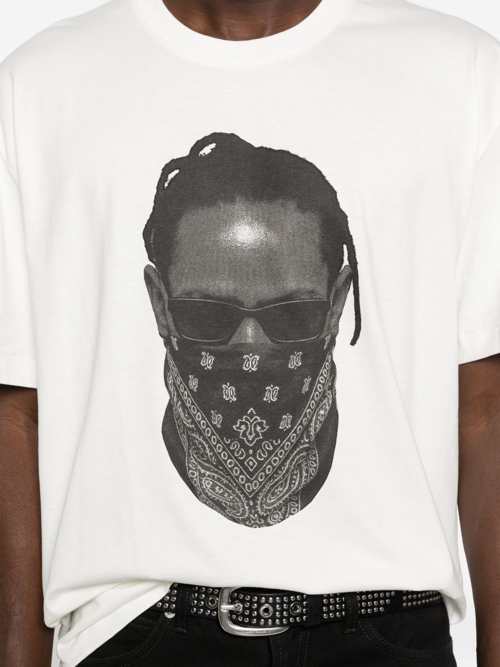 T-shirt in cotone con stampa grafica NUS26278 081 IH NOM UH NIT