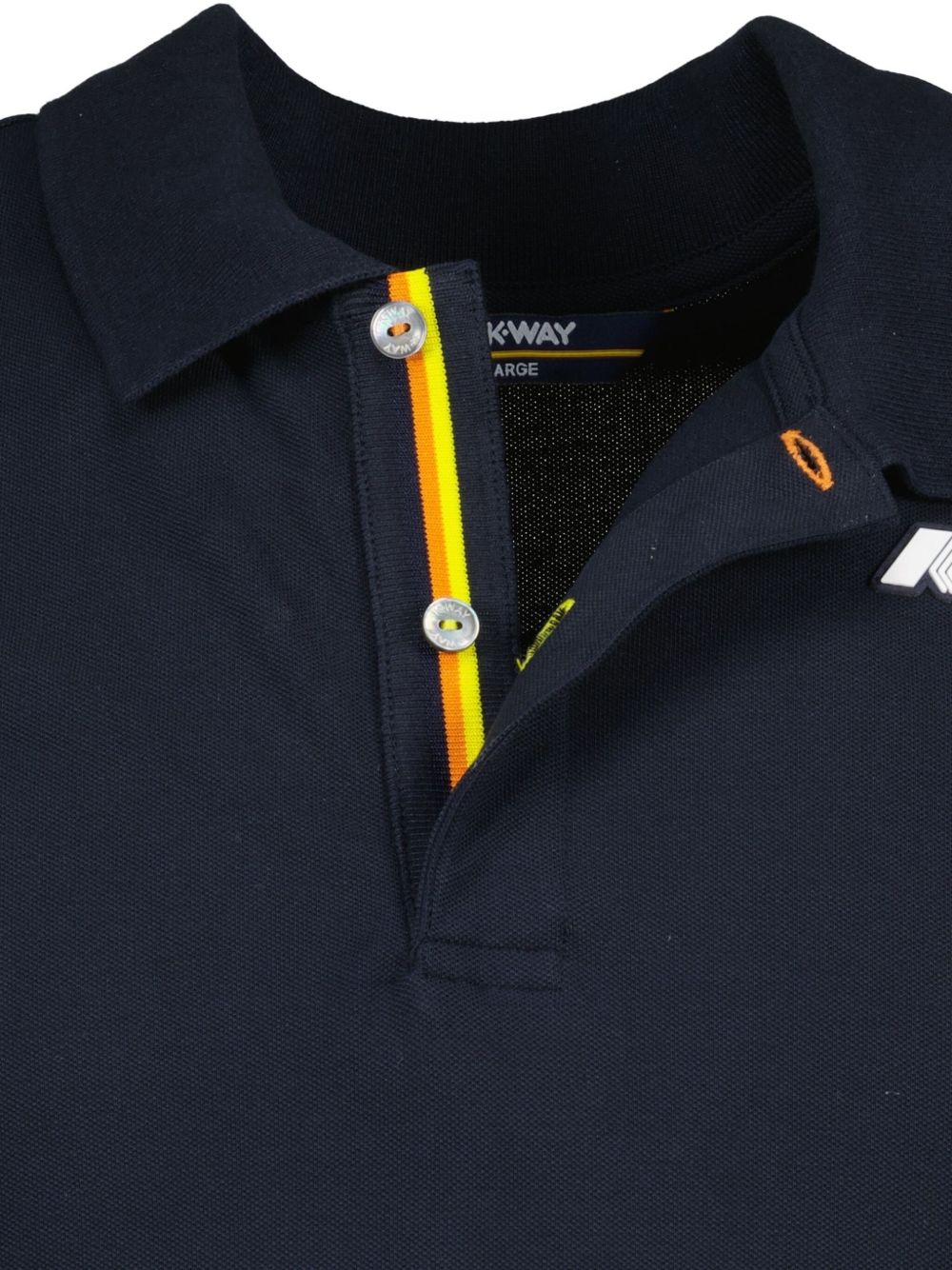 Polo in piquè con bottoni K1125CW K89 K-WAY