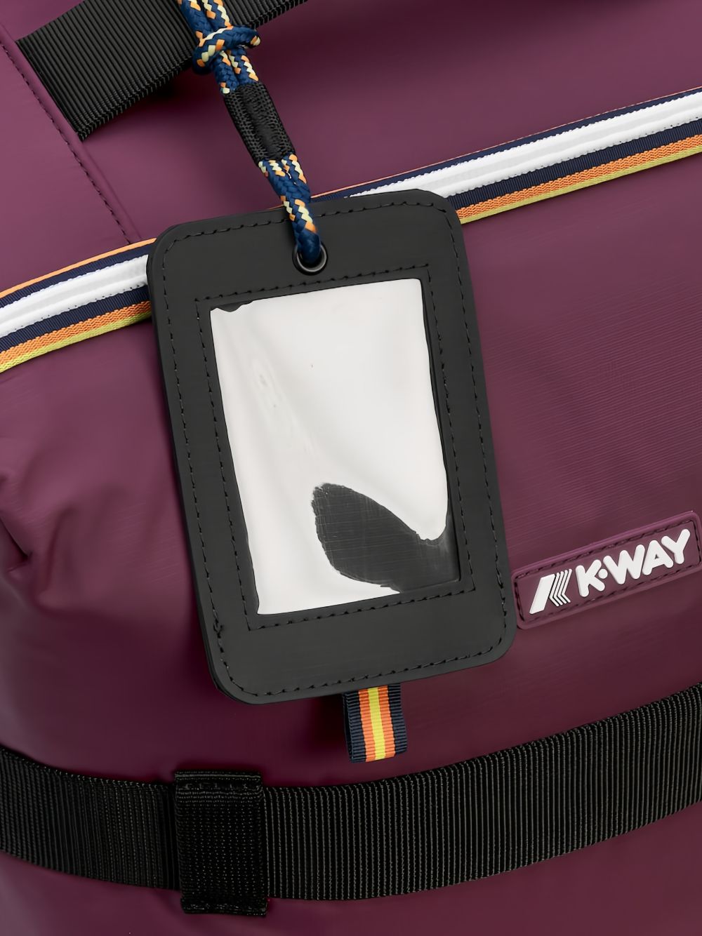 Borsa a tracolla trapuntata con fibbia decorativa K2127IW Y32 K-WAY