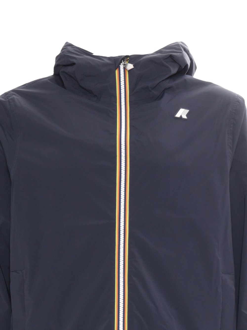 Giacca con cappuccio zip centrale K3123UW K89 K-WAY