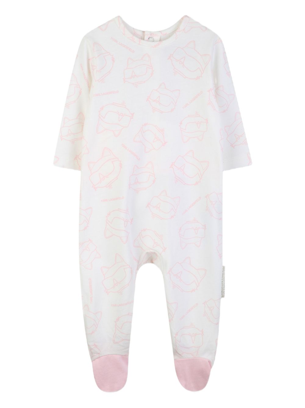 Set regalo tutina cappellino e bavaglino Z31045 N74 KARL LAGERFELD KIDS