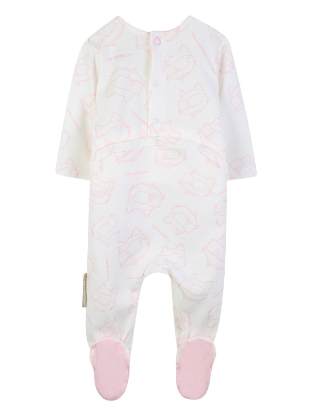 Set regalo tutina cappellino e bavaglino Z31045 N74 KARL LAGERFELD KIDS