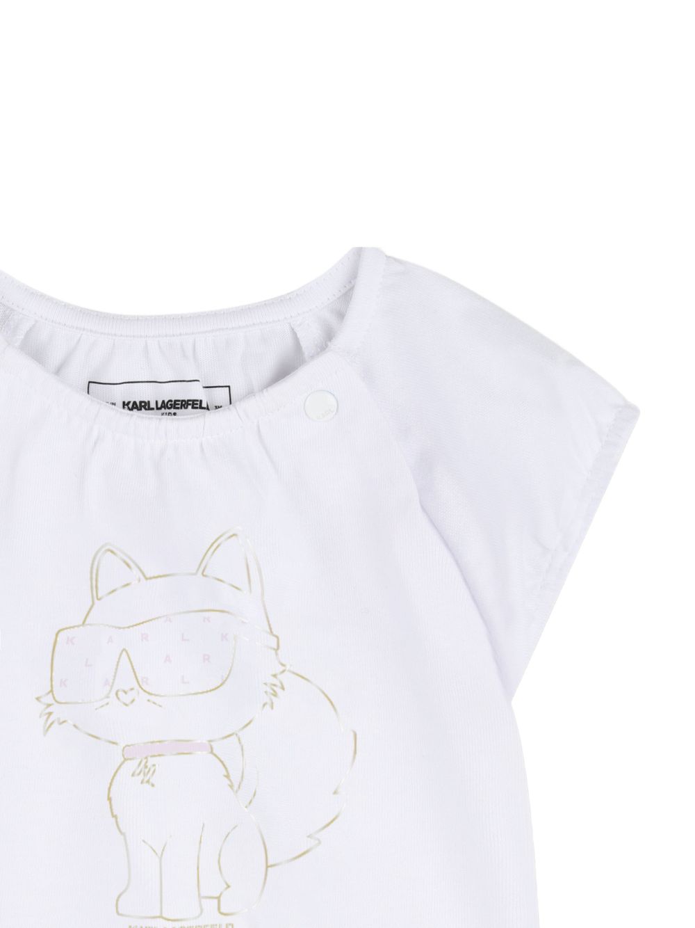 Completo t-shirt e gonna Z31046 S01 KARL LAGERFELD KIDS