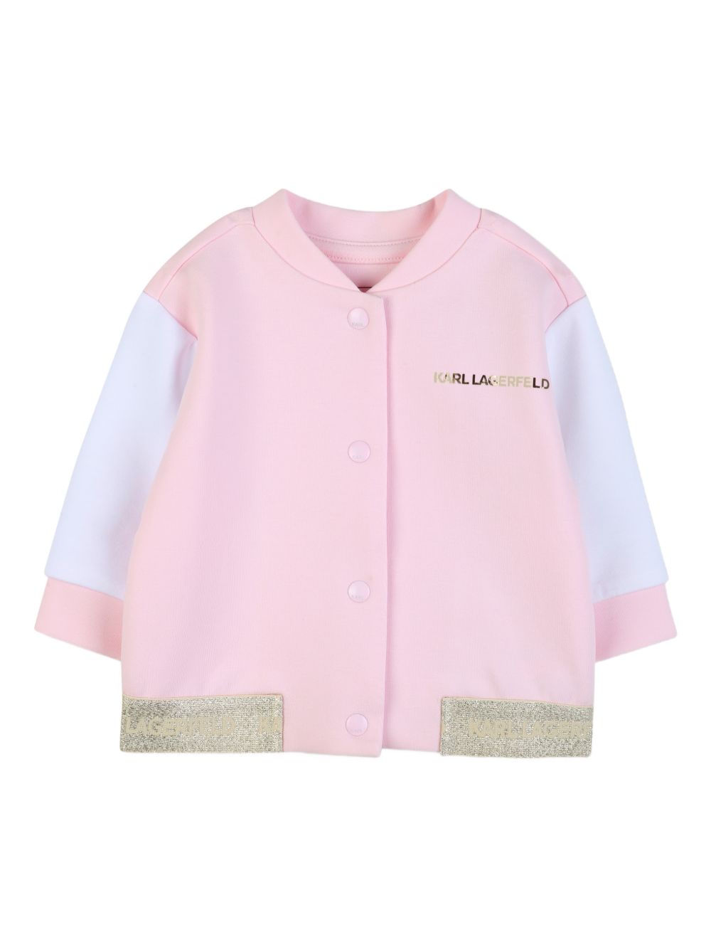 Completo tre pezzi con giacca bomber Z31047 S01 KARL LAGERFELD KIDS