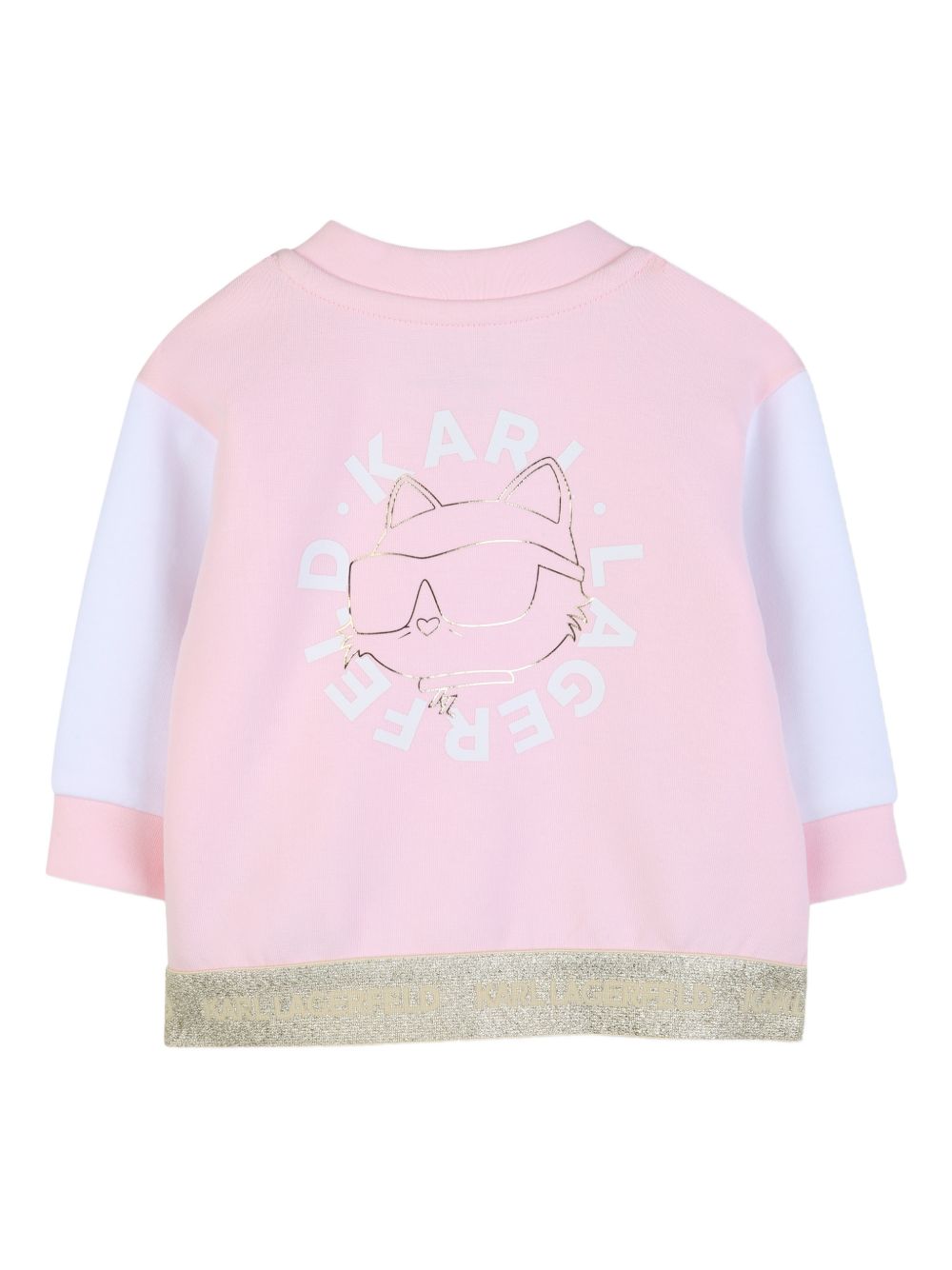 Completo tre pezzi con giacca bomber Z31047 S01 KARL LAGERFELD KIDS