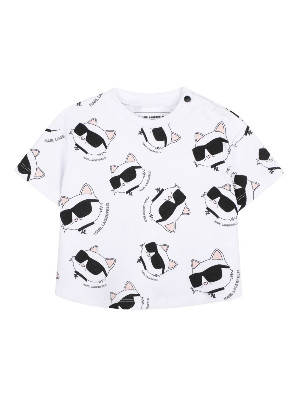 T-shirt con stampa all-over Z31064 10P KARL LAGERFELD KIDS