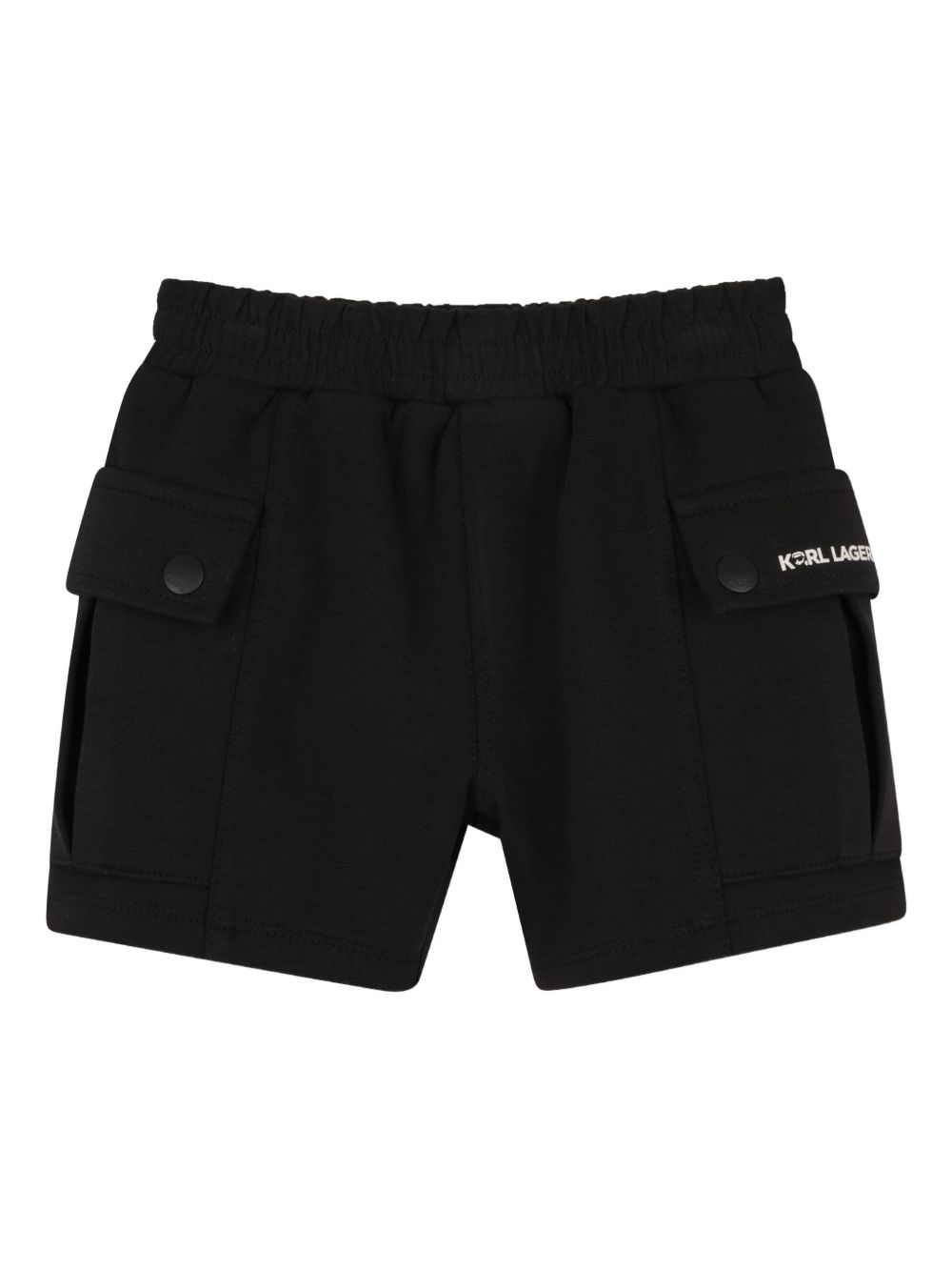 Completo t-shirt e shorts con stampa Z31070 77X KARL LAGERFELD KIDS