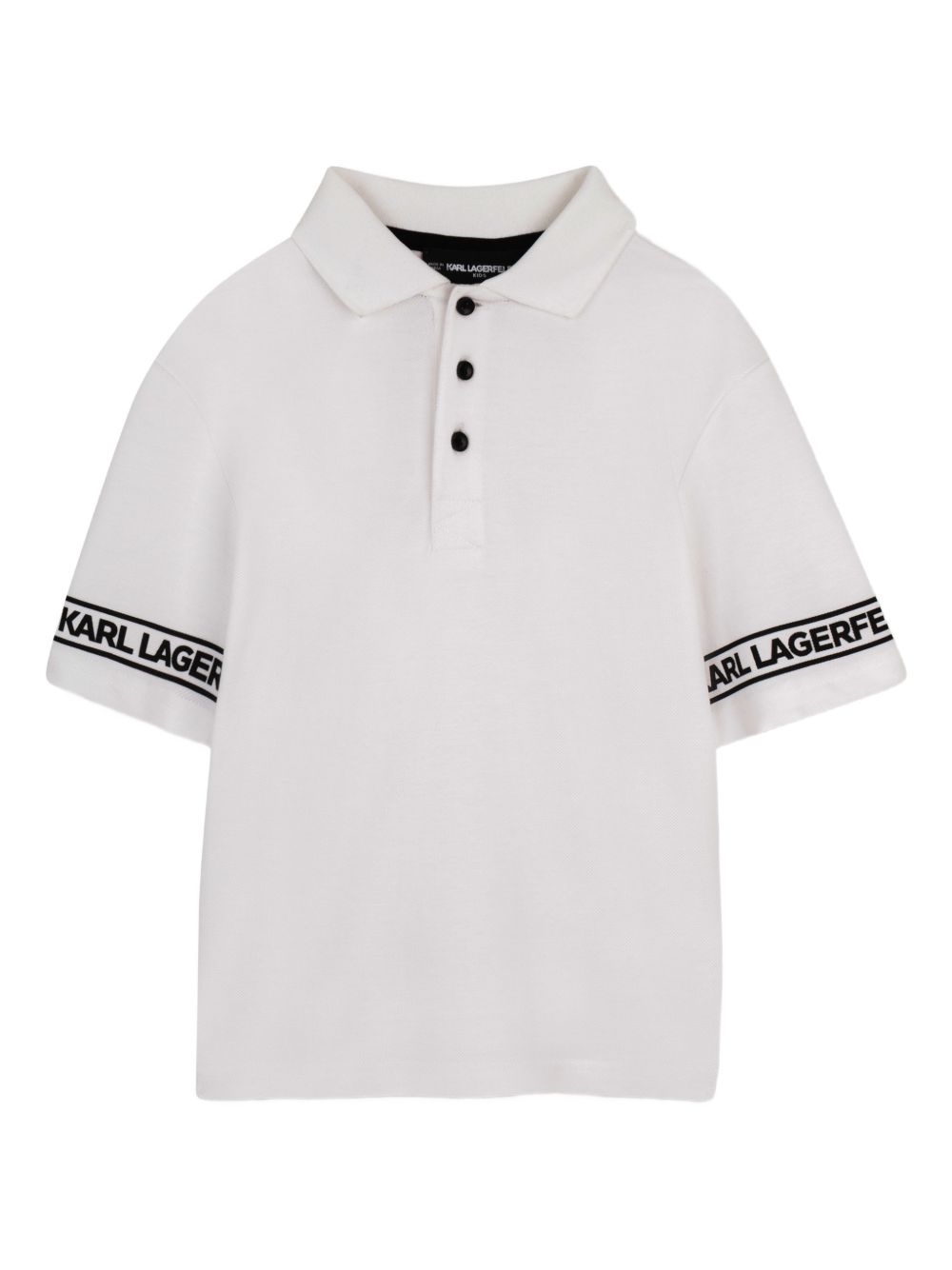 Polo a maniche corte con logo Z31099 10P KARL LAGERFELD KIDS