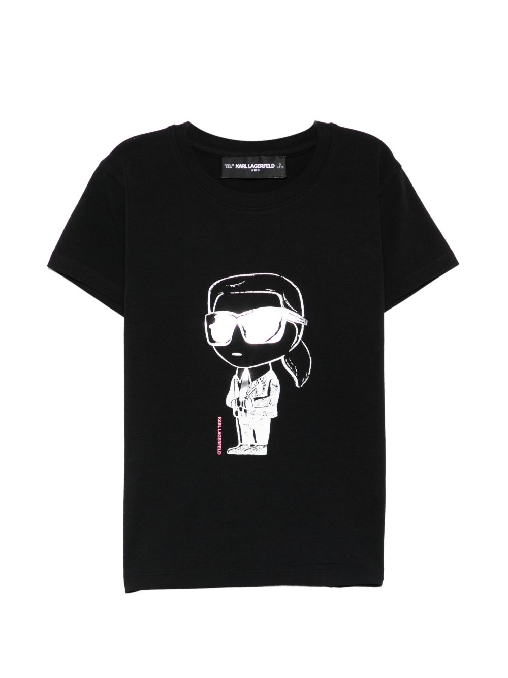 T-shirt con stampa personaggio Z31160 09B KARL LAGERFELD KIDS