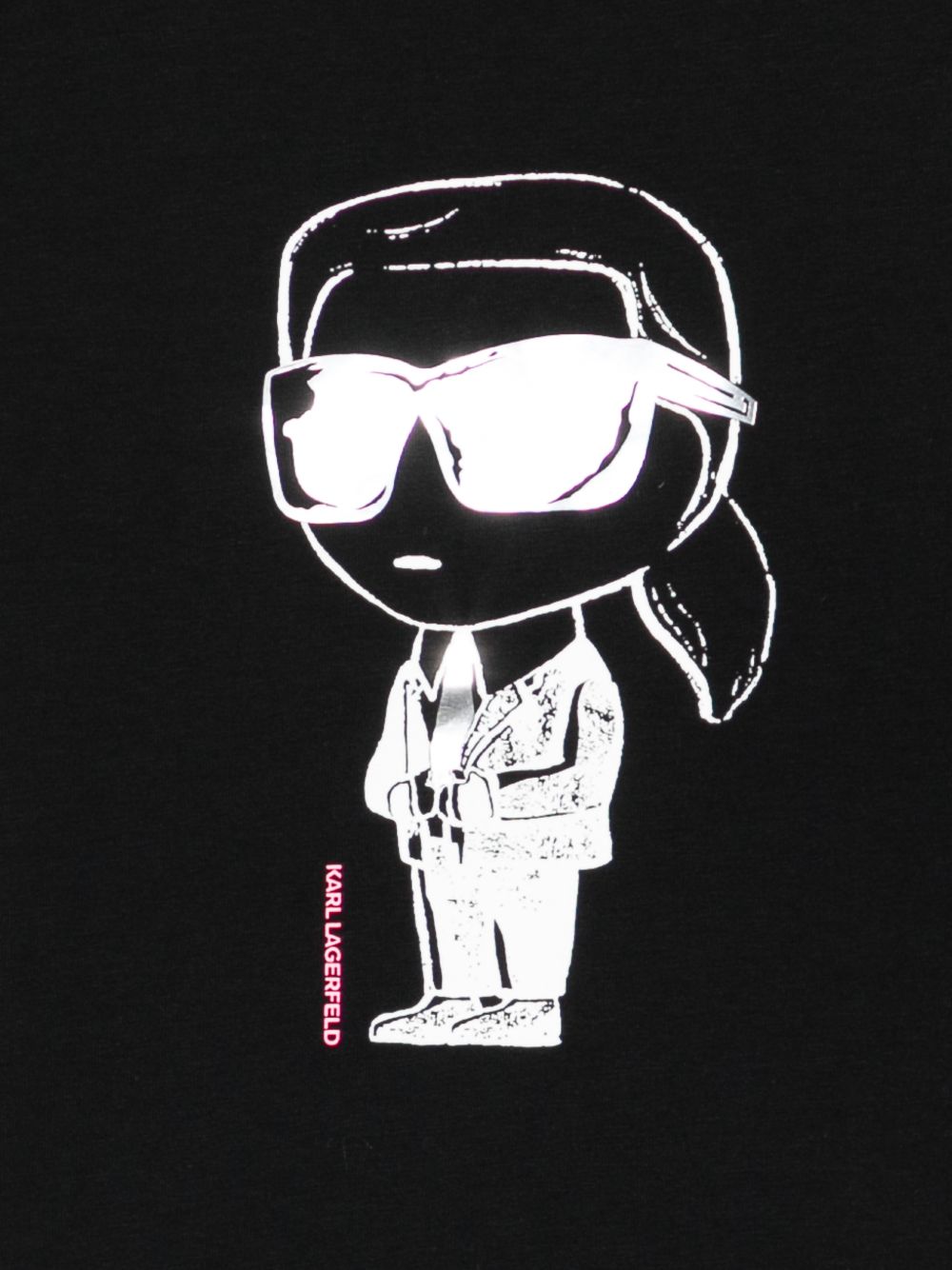 T-shirt con stampa personaggio Z31160 09B KARL LAGERFELD KIDS