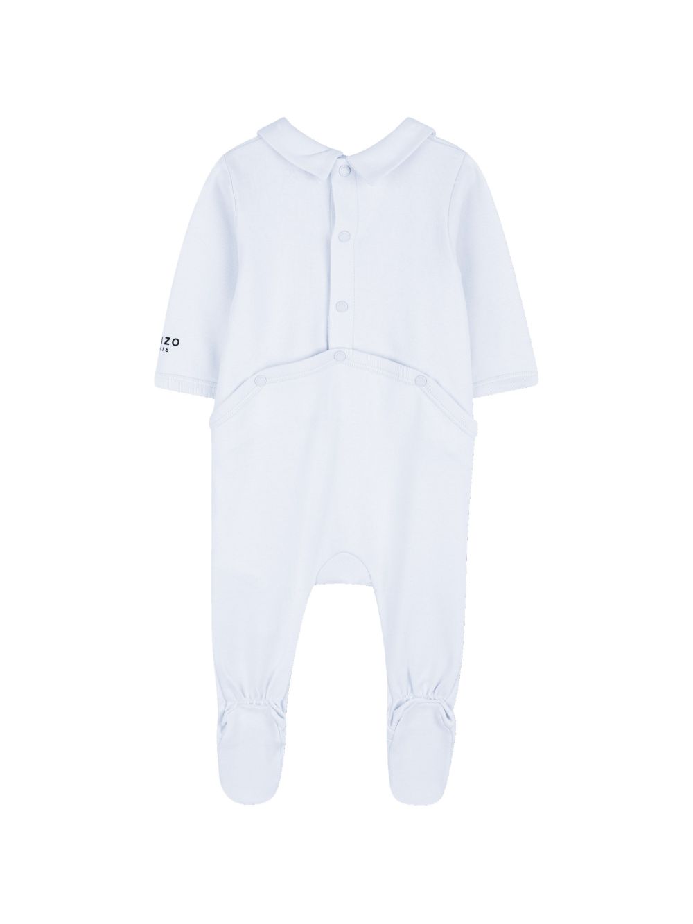 Set pigiami in cotone con applicazioni floreali K61614# 77M KENZO KIDS