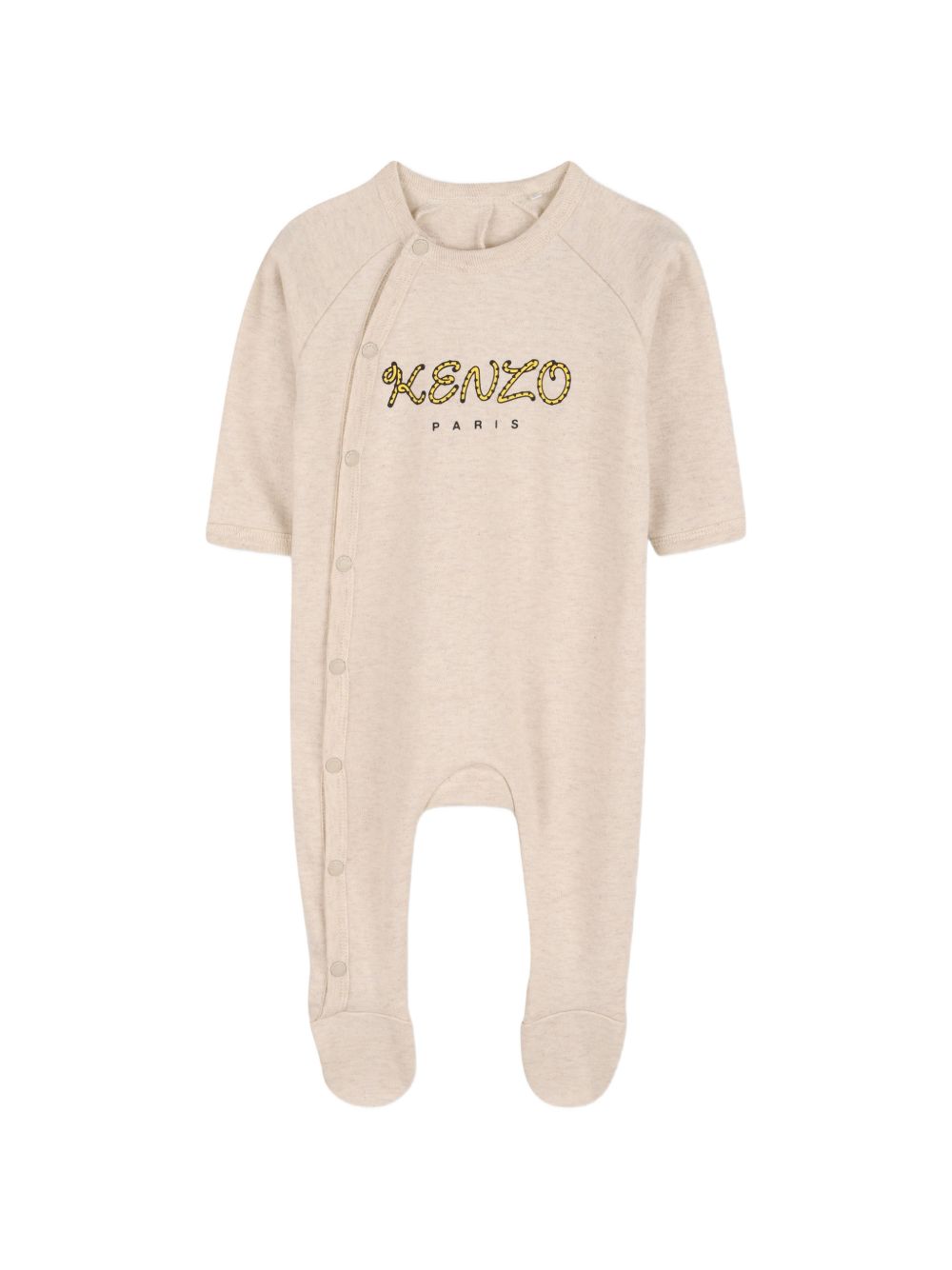 Set pigiami in cotone con applicazioni floreali K61614# 77M KENZO KIDS