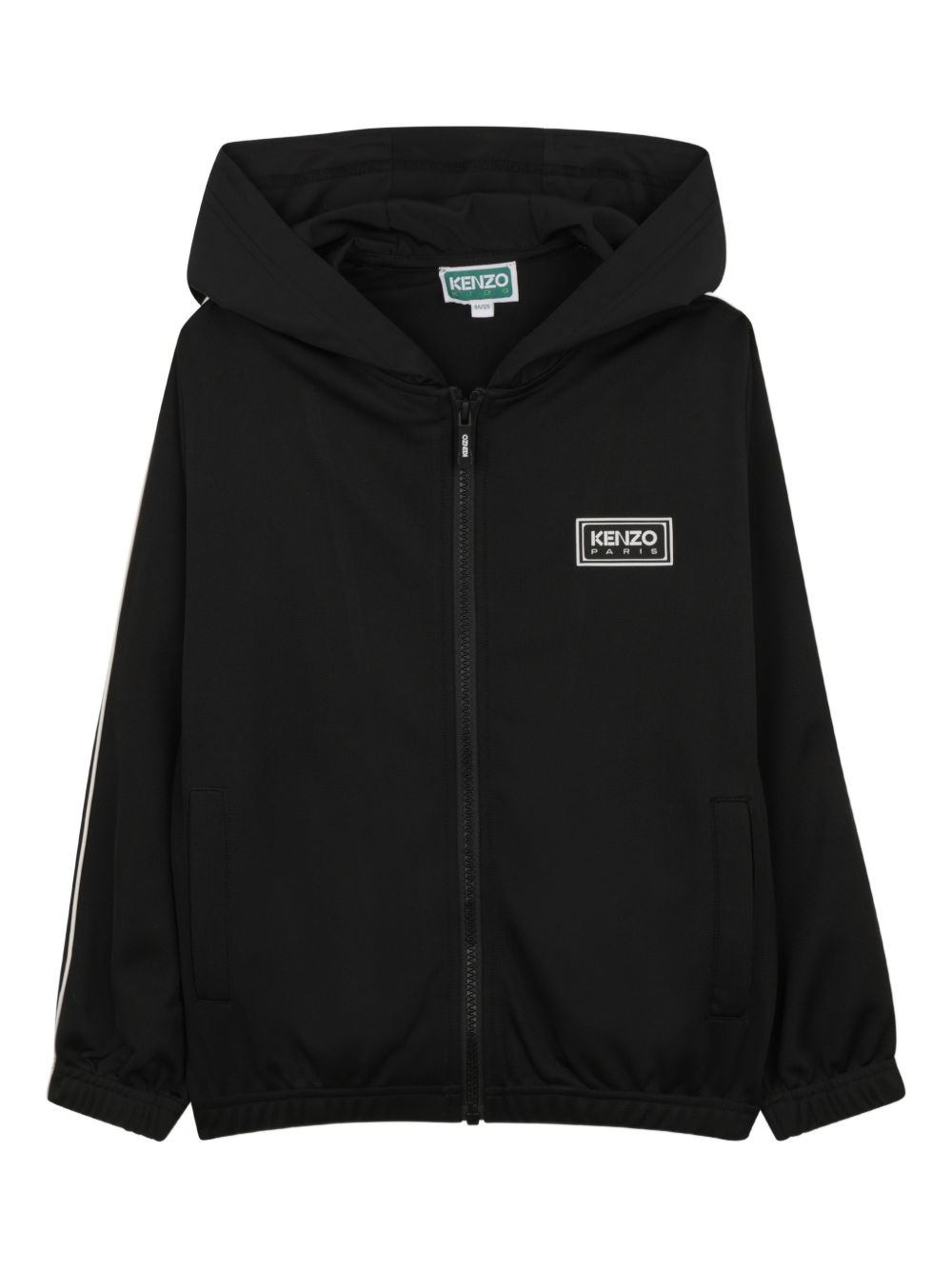 Felpa con cappuccio e zip K61690 09B KENZO KIDS