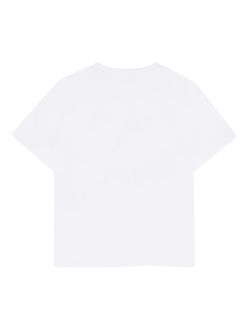 T-shirt in cotone con logo circolare K61699 117 KENZO KIDS