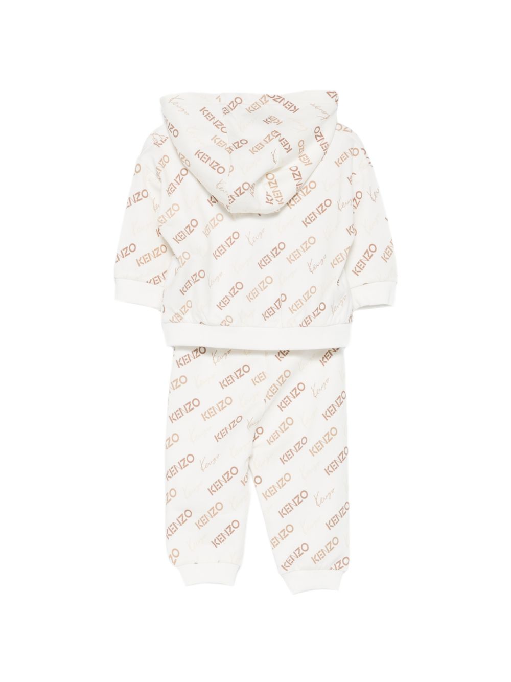 Tuta in viscosa con cappuccio K61705 117 KENZO KIDS