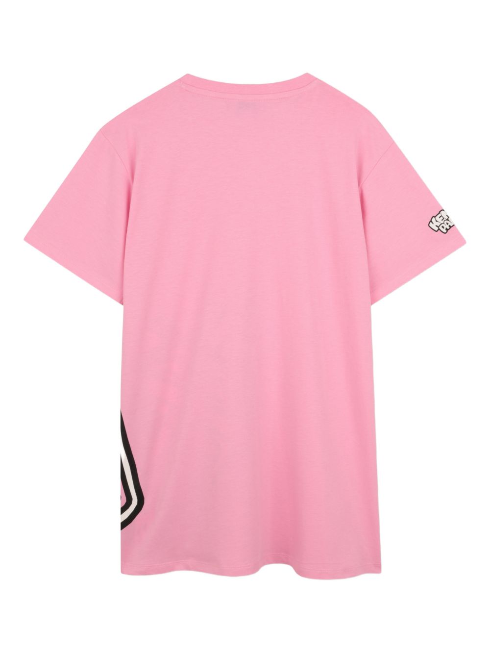 T-shirt in cotone con stampa milkshake K61780 47F KENZO KIDS