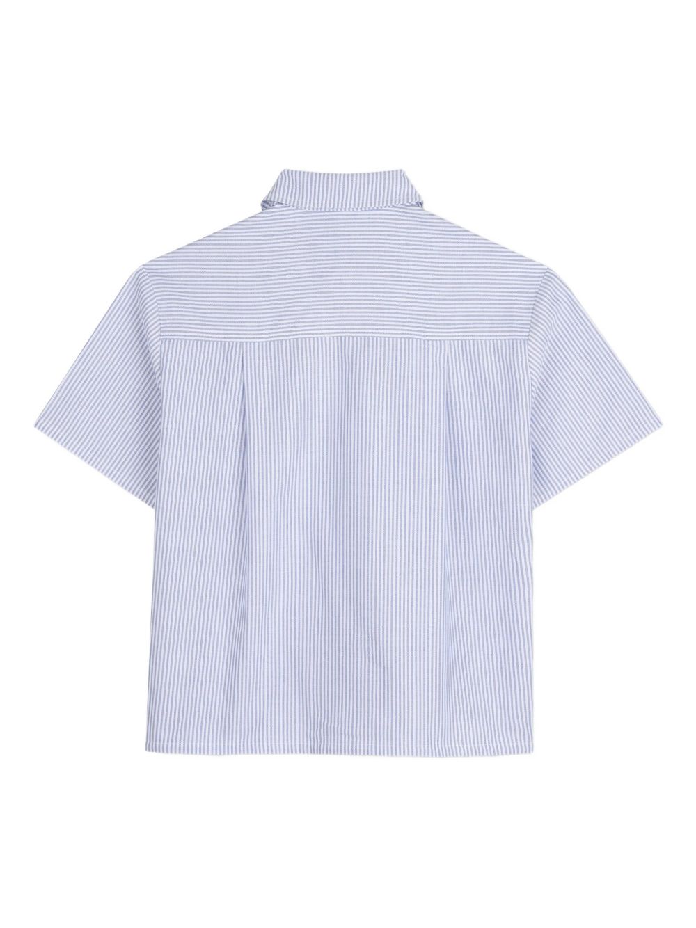 Camicia a righe manica corta K61845 117 KENZO KIDS