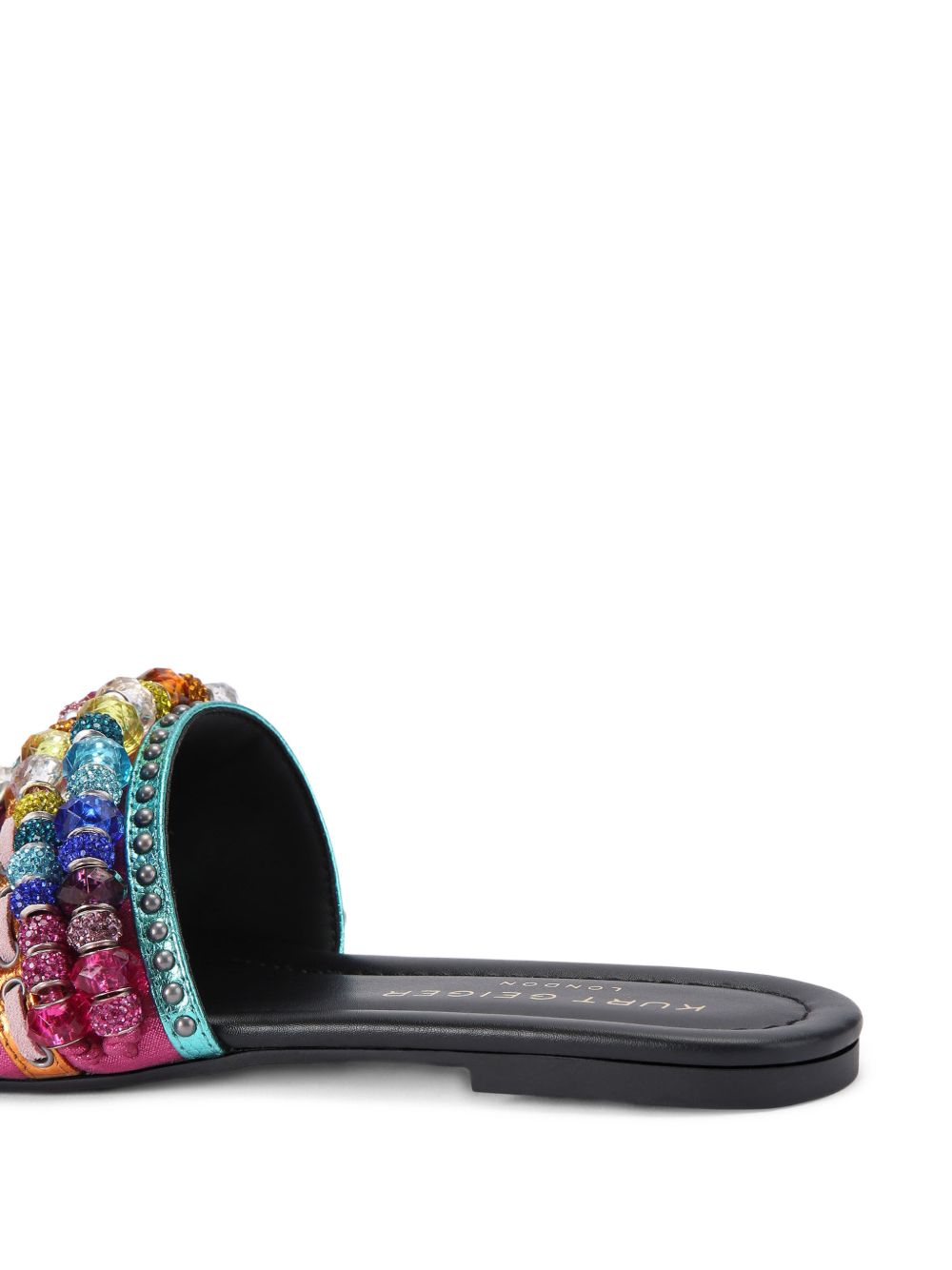 Sandali flat con perline multicolore 4725469 609 KURT GEIGER