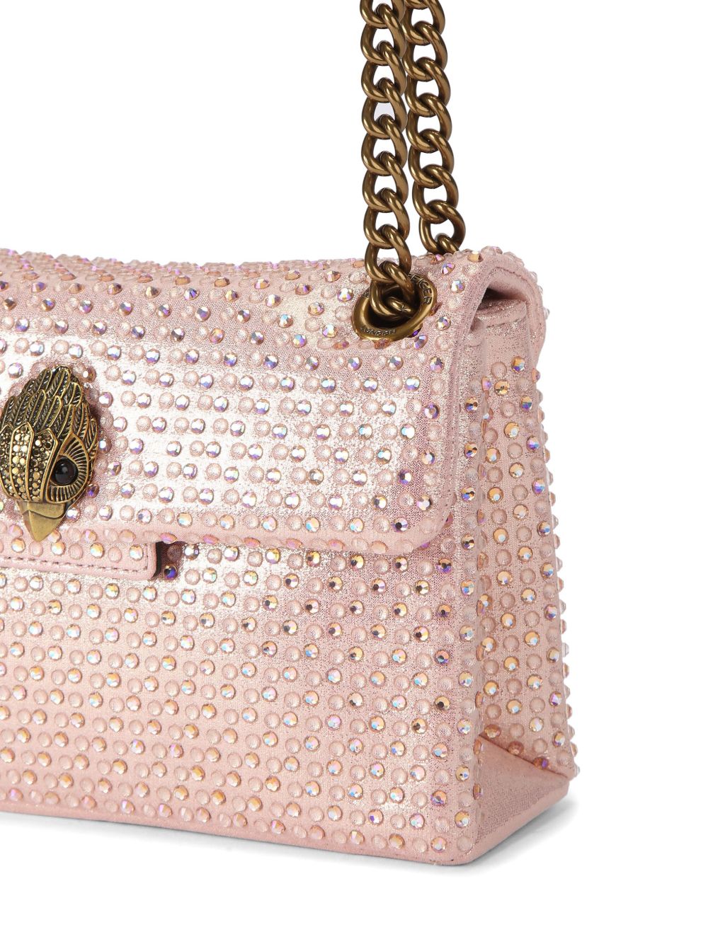Borsa a spalla con borchie e tracolla a catena 5018153 609 KURT GEIGER
