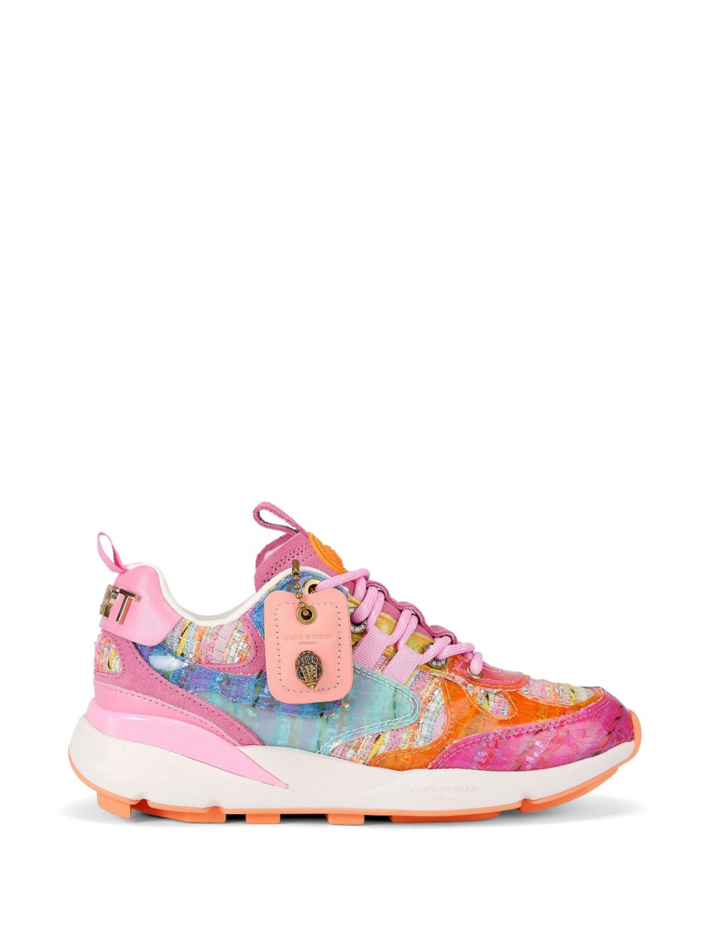 Sneakers con stampa multicolor e suola platform 5064357 069 KURT GEIGER
