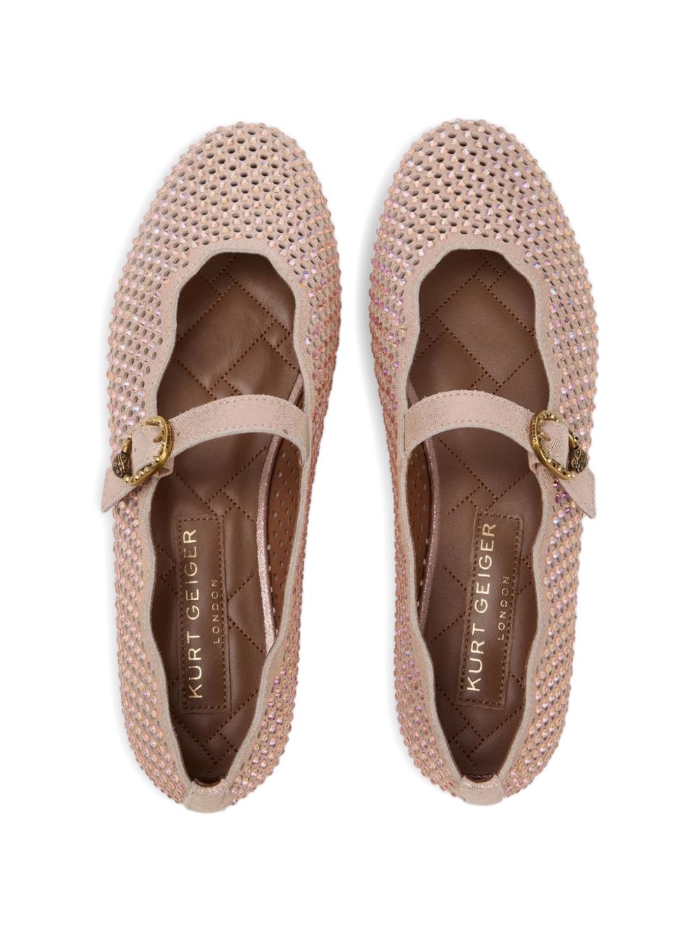 Ballerine perforate con cinturino 5596424 209 KURT GEIGER