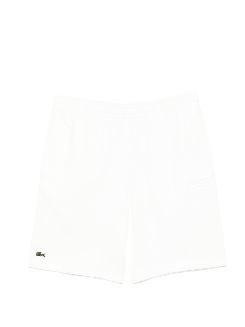 Bermuda in cotone con vita elastica GH0788 70V LACOSTE