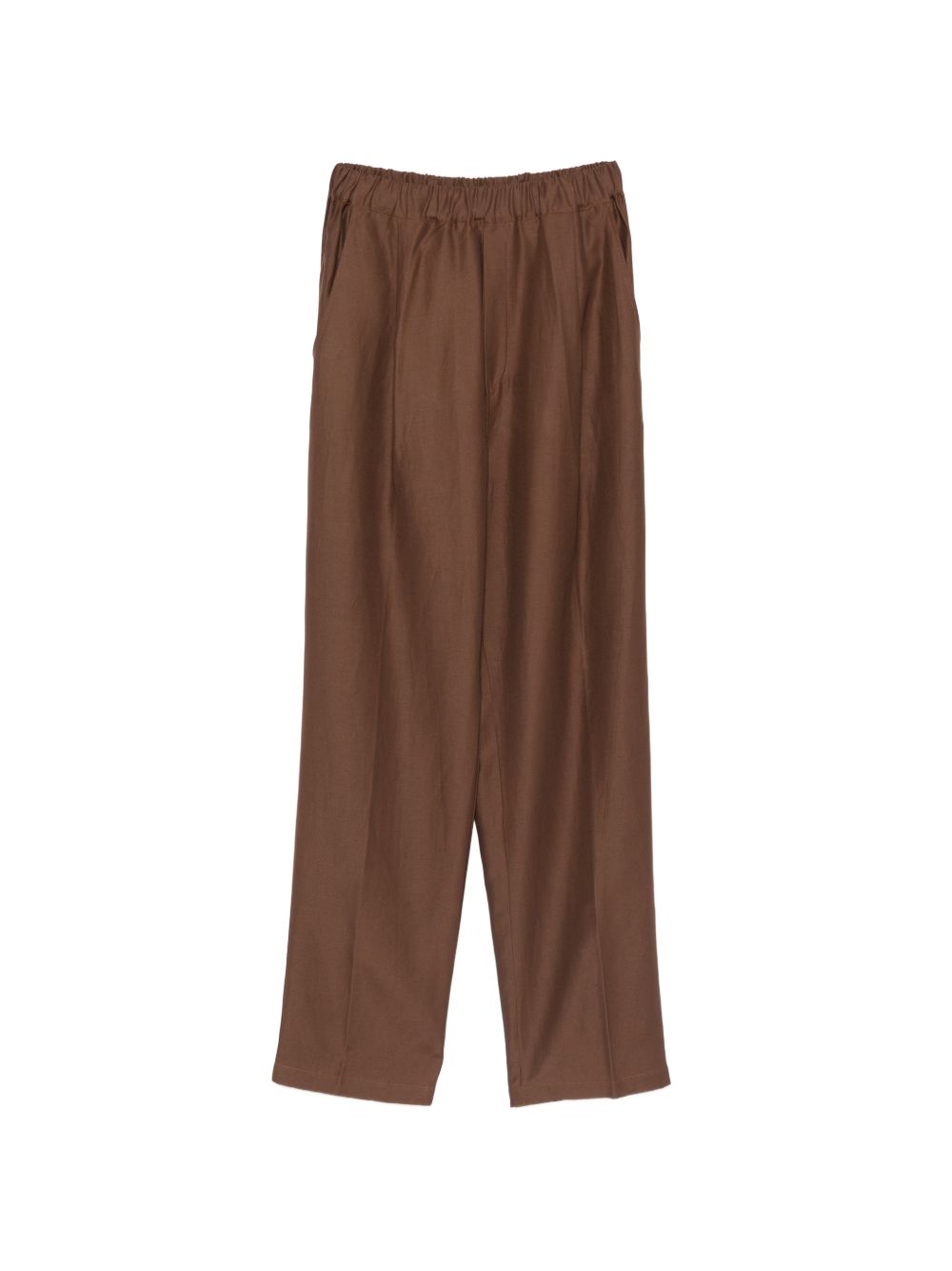 Pantaloni in viscosa e lino con pieghe S6LAMAPA234 920 LANEUS