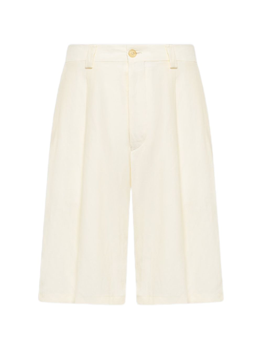 Bermuda in cotone a vita alta S6LAMASH090 036 LANEUS