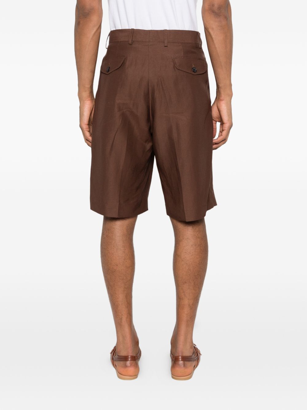 Shorts con pieghe frontali S6LAMASH090 920 LANEUS