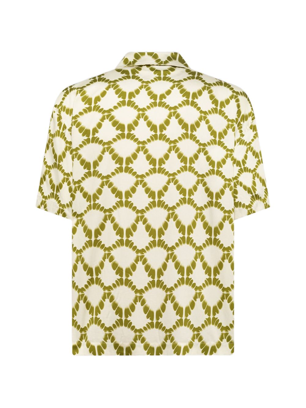 Camicia a maniche corte con stampa geometrica S6LAMASI076 036 LANEUS